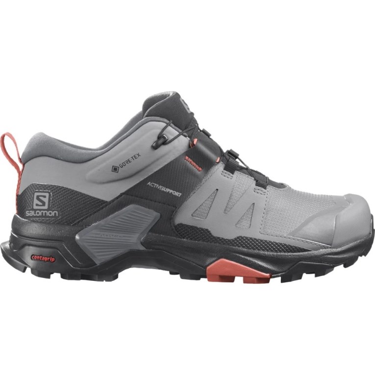 Salomon X Ultra 4 GTX Turisticke Topanky Damske Siva Čierne | SK 7GNAQS